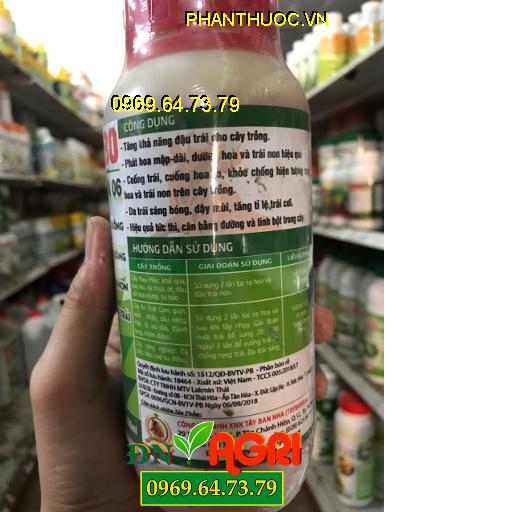 NUTRI BO – TÂY BAN NHA 06 -Tăng Khả Năng Đậu Trái Cao -Phát Hoa Mập Dài