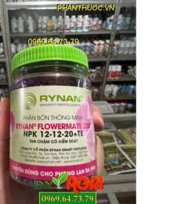 PHÂN BÓN HỖN HỢP NPK TAN CHẬM RYNAN 10-10-10+TE – BÓN GỐC CHUYÊN DÙNG CHO HOA LAN