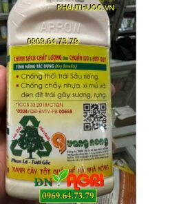 Chảy Nhựa, Đen Đít, phân bón arrow, SIÊU CANXI SẦU RIÊNG, SIÊU CANXI SẦU RIÊNG- Chống Thối Trái, xì mủ