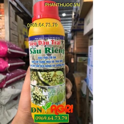 SIÊU ĐẬU TRÁI SẦU RIÊNG – Đậu Trái Tối Đa – Hạn Chế Rụng Hoa