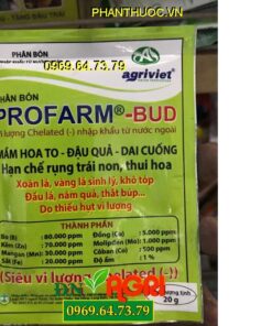 PROFARM -BUD -Giúp Xanh Dày Lá – Mầm Hoa To – Đậu Quả Dai Cuống