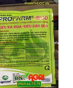 PROFARM -BUD -Giúp Xanh Dày Lá – Mầm Hoa To – Đậu Quả Dai Cuống