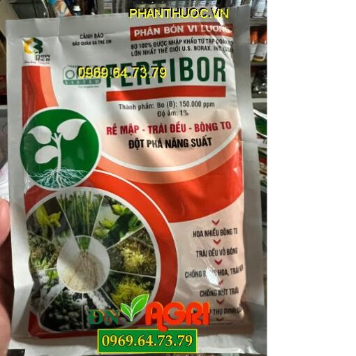 FERTIBOR – Tăng Sức Sống Hạt Phấn – Cuống Trái To – Cứng Chắc