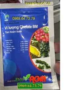 VI LƯỢNG CHELATE BM TAN HOÀN TOÀN- Hạn Chế Vàng , Cháy Lá