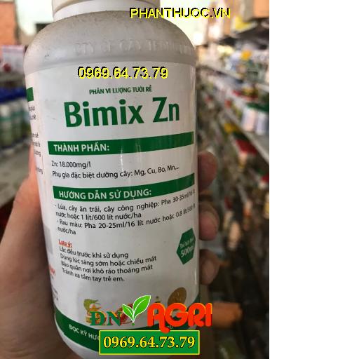 BIMIX ZN – Cây Phát Triển Mạnh – Cành Lá Sum Suê – Lá Xanh Dày