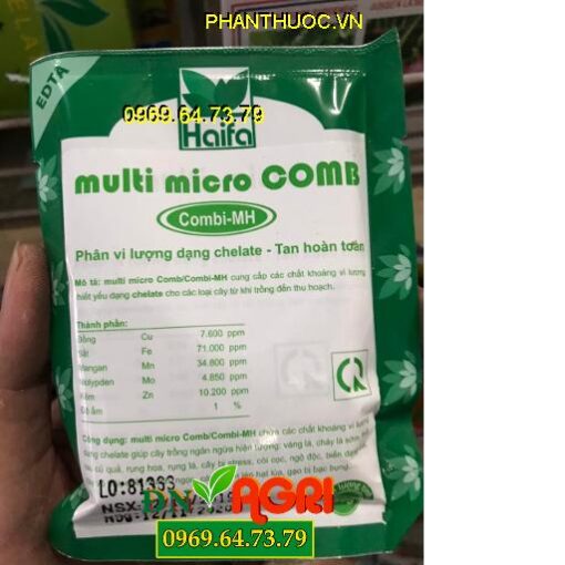 HAIFA MUILT-MICRO COMBI -Ngăn Ngừa Cháy Lá-Vàng Lá-Cây Bị Stress