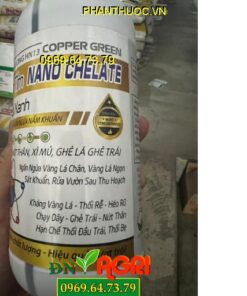 COPPER GREEN Đồng Tím Nano Chelate: Rửa Vườn, Ngăn Ngừa Nấm Bệnh, SÁT KHUẨN