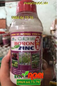 CALCIUM BORON ZINC -Phân Bón Giúp Bật Mầm Hoa Mạnh – Tăng Đậu Trái