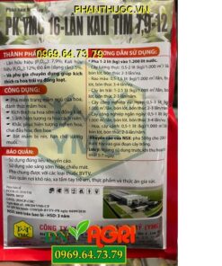 PK YMC 16 LÂN KALI TÍM 7.9-12 - Kích Thích Ra Hoa Sớm, Ra Hoa Đồng Loạt