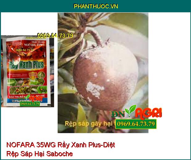 THUỐC TRỪ SÂU NOFARA 35WG Rầy Xanh Plus- Diệt Côn Trùng, Bọ Trĩ Trên Lúa