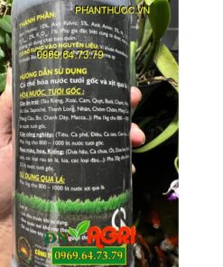 ROOTS X: Bổ Sung Humic- Fulvic- Amino- Phân Bón Siêu Kích Rễ