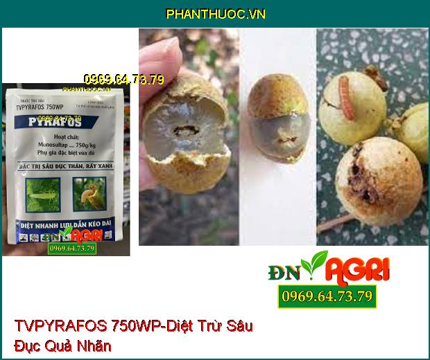 THUỐC TRỪ SÂU TVPYRAFOS 750WP- Tiêu Diệt Sâu Đục Thân, Sâu Sinh Học, Rầy Xanh