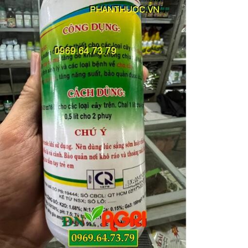 SIÊU AMINO- Kích Rễ, Cây Xanh Tốt, To, Mập, Nhiều Hoa Trái