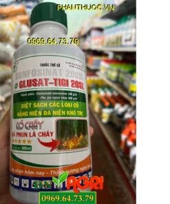 SUNFOSINAT 200SL Hiệu Glusat TiGi 20SL-Thuốc Diệt Các Loại Cỏ Đặc Biệt Khó Trị