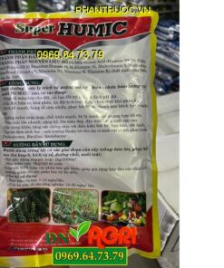 SUPER HUMIC- Hạ Phèn, Giải Độc Hữu Cơ, Cải Tạo Đất