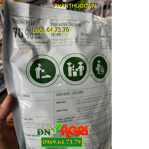 HOP TRI – SUPER HUMIC- Tăng Dinh Dưỡng Cho Đất- Ra Rễ Mạnh- Tốt Rễ