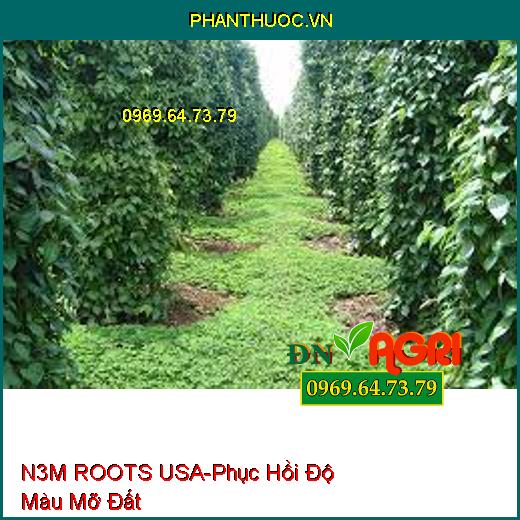 SIÊU RỄ N3M ROOTS USA –Phục Hồi Độ Màu Mỡ Đất, Tăng Sản Lượng