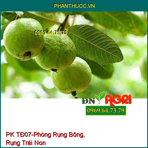 PHÂN BÓN PK TĐ07-Phòng Rụng Bông, Rụng Trái Non, Bổ Sung Năng Lượng Cho Cây