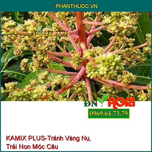 PHÂN BÓN KAMIX PLUS-Tránh Hiện Tượng Vàng Nụ, Trái Non Móc Câu, Tăng Năng Suất