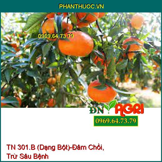 PHÂN BÓN HỮU CƠ ĐA – TRUNG – VI LƯỢNG TN 301.B (DẠNG BỘT)-Đâm Chồi, Trừ Sâu Bệnh