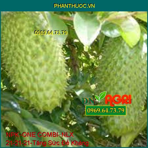 PHÂN BÓN NPK–ONE COMBI–NLX 21-21-21- Tăng Sức Đề Kháng, Cây Ra Hoa Đẹp, Lâu Tàn