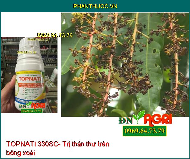 TOPNATI 330SC- Tẩy Sạch nấm Bệnh, Đậu Trái Non, Bóng Trái, Trị Thán Thư