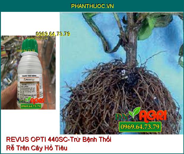 THUỐC TRỪ BỆNH REVUS OPTI 440SC – Trừ Nấm Bệnh, Bệnh Thán Thư , Mốc Sương