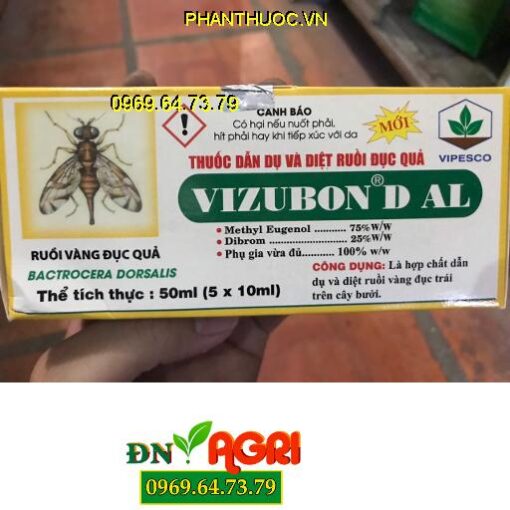 VIZUBOND AL – Dẫn Dụ Và Diệt Ruồi Đục Quả Hại Cho Cây Bưởi