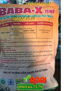 BABA-X 15WP – Kích Hình Thành Mầm Hoa – Phát Triển Củ – Cây Cứng Cáp