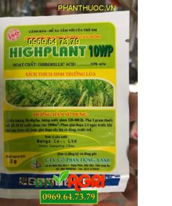 HIGHPLANT 10WP -Mầm Phát Triển -Ra Hoa Đồng Loạt – Vào Hạt Tốt