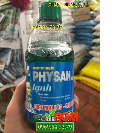 PHYSAN LẠNH 20SL – Đặc Trị Bệnh Do Vi Khuẩn Gây Hại