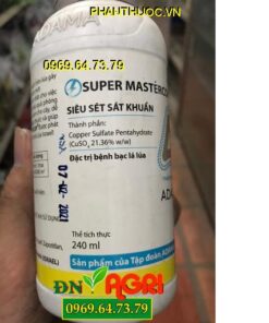 SUPER MASTERCOP 21SL- SIÊU SÉT SÁT KHUẨN- Đặc Trị Bệnh Bạc Lá Lúa