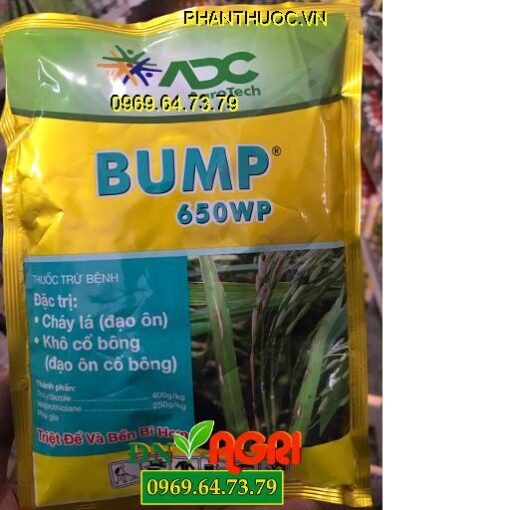 BUMP 650WP – THUỐC ĐẶC TRỊ BỆNH ĐẠO ÔN, THÁN THƯ, ĐỐM LÁ T