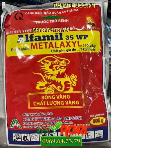 ALFAMIL 35WP- Đặc Trị Hồ Tiêu Chết Nhanh