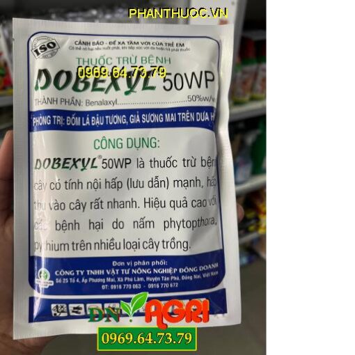 DOBEXYL 50WP- Đặc Trị Đốm Lá Đậu Tương, Giả Sương Mai Ở Dưa Hấu