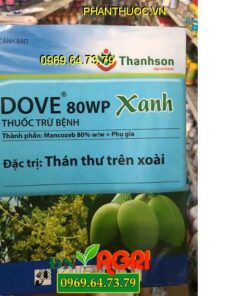 DOVE 80WP XANH – Đặc Trị Thán Thư Trên Xoài – Bám Dính Rất Tốt