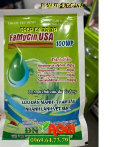 FAMYCIN USA 100WP- Đặc Trị Các Bệnh Do Vi Khuẩn, Nhanh Lành Vết Bệnh