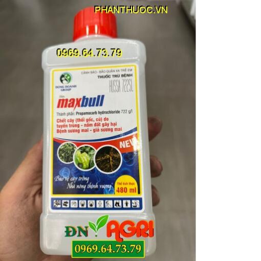 MAXBULL HUSA 72SL- Đặc Trị Chết Cây Con, Sương Mai