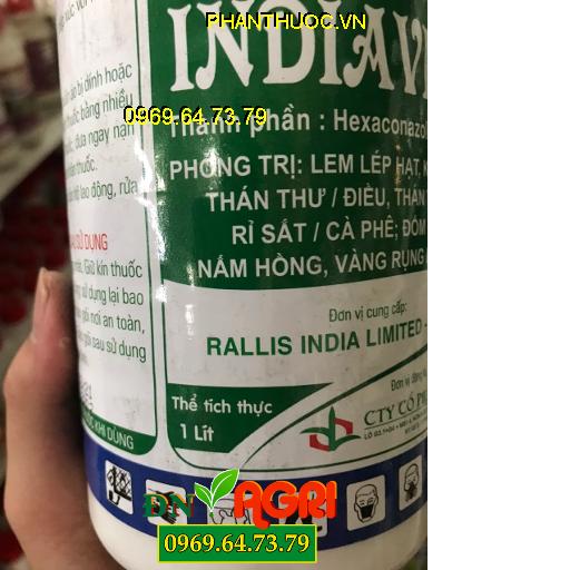 INDIAVIL 5SC – ĐẶC TRỊ BỆNH KHÔ VẰN, PHẤN TRẮNG, RỈ SẮT, ĐỐM ĐEN