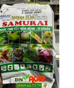 SAMURAI – THUỐC ĐẶC TRỊ BỆNH GHẺ TRÁI, NẤM HỒNG, THỐI TRÁI, RỈ SẮT