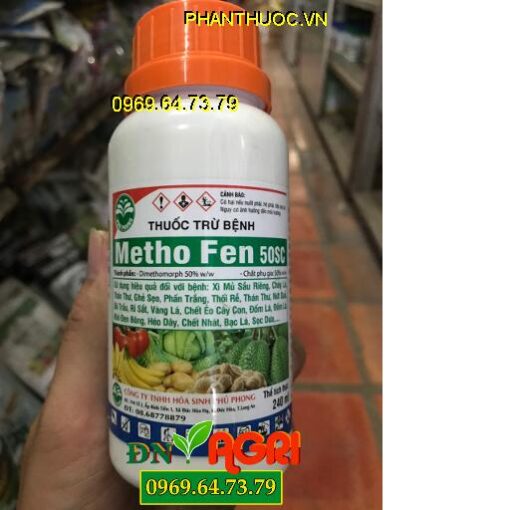 METHO FEN 50SC – Đặc Trị Xì Mủ Thán Thư -Chết Yểu Cây Con -Bạc Lá