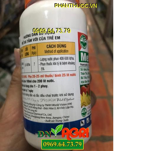 METHO FEN 50SC – Đặc Trị Xì Mủ Thán Thư -Chết Yểu Cây Con -Bạc Lá