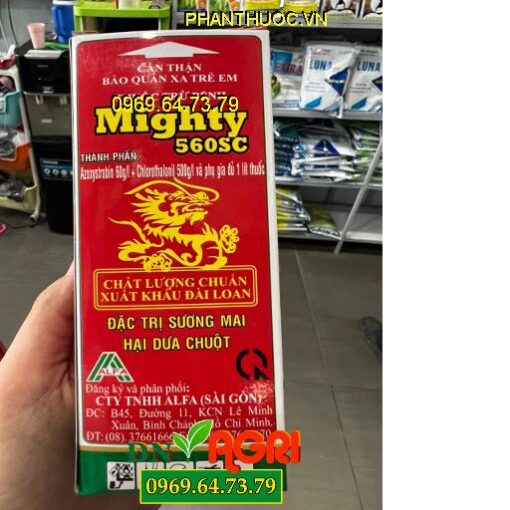 MIGHTY 560SC- Đặc Trị Sương Mai Hại Dưa Chuột