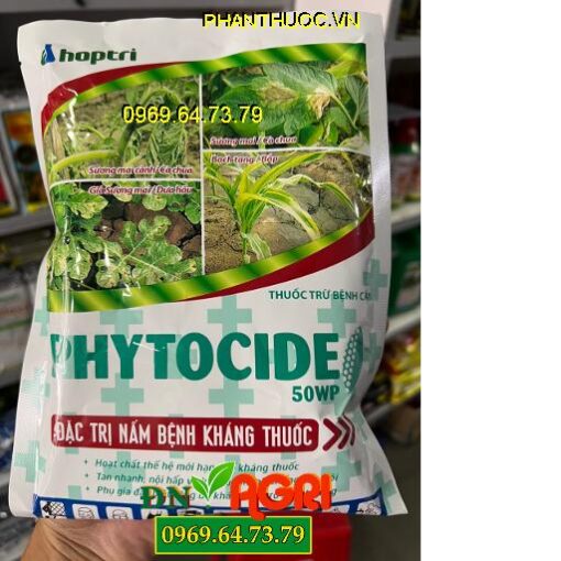 PHYTOCIDE 50WP- Đặc Trị Sương Mai, Giả Sương Mai, Chết Nhánh Tiêu