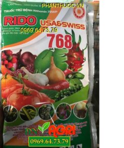 RIDO 768 USA SWISS -Phòng Trừ Khô Đầu Cành -Đốm Mắt Cua -Thối Lá