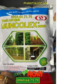 SUNCOLEX 68WP- Đặc Trị Bệnh Loét Sọc Mặt Cạo Trên Cao Su, Chết Nhanh Trên Hồ Tiêu