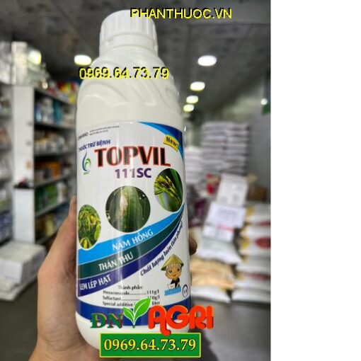 TOPVIT 111SC- Đặc Trị Nấm Hồng, Thán Thư, Lem Lép Hạt