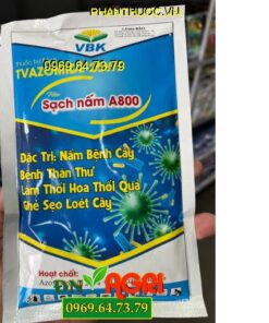 TVAZOMIDE 25WP SẠCH NẤM A800- Đặc Trị Nấm, Thán Thư, Thối Hoa