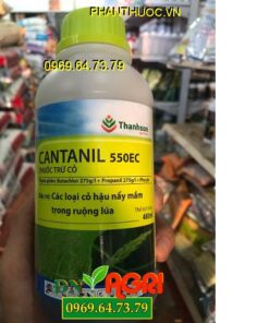 THUỐC CANTANIL 550EC – DIỆT CỎ LỒNG VỰC, CỎ ĐUÔI PHỤNG, CỎ CHÁO, CỎ CHÁC LÁC