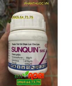 SUNQUIN 50SC – Trừ Cỏ Chọn Lọc Cho Lúa – Thấm Nhanh Qua Rễ Lá